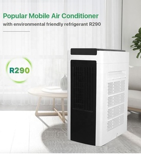 Aire Acondicionado Portátil Refrigerado 3 en 1 de 9000 BTU con Función de Refrigeración, Calefacción y Deshumidificación, con Pantalla Táctil - Product Image 4