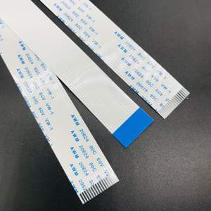 Cable FFC FPC Personalizado de 0.5mm de Paso, 3 Pines, 21 Pines, 23 Pines, 25 Pines, 27 Pines, AMW 20624 80C 60V VW-1 - Product Image 2