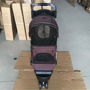 Luxe <span class=keywords><strong>Chien</strong></span> Transport Poussette Buggy <span class=keywords><strong>Chien</strong></span> Poussette de Voyage - Product Image 6