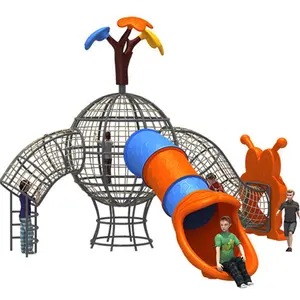 Factory Supply Outdoor Playground Equipment Slide, Outdoor Climbing For Kids