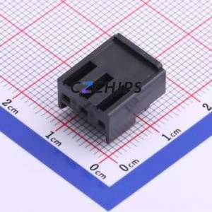 VHR-3N-BK Housing (Wire-to-Board / Wire-to-Wire) P=3.96mm Connector 1x3P 3.96mm VH 1 - Product Image 2