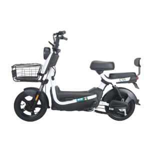 Nouveau modèle 2026, le plus vendu et très populaire : Trottinette électrique Saige économique avec cadre robuste, freins à tambour avant et arrière, et <span class=keywords><strong>grand</strong></span> panier - Product Image 5