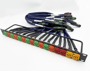 Profesyonel ses hoparlör Speakon 16 kanal dolap panelleri - Product Image 6