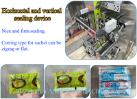 Machine de remplissage et de scellage de jus, machine d'emballage de sachets de miel en stick 10g 20g