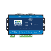 Módulo convertidor de 2 puertos RS232/485/422 a Ethernet |   Servidor de serie con puerta de enlace Modbus RTU/TCP, configuración web, 10/100 Mbps RJ45