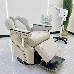 Sillón de Peluquería de Alta Calidad, Estilo Clásico Antiguo, Resistente, con Bomba Grande, Eléctrico y Reclinable - Product Image 4