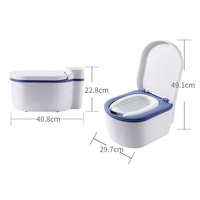 Chaise de toilette portable pour bébé, simulation de pot pour l'apprentissage de la propreté des tout-petits