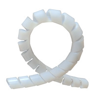 Tube de protection en PTFE spiralé résistant à la corrosion, manchon en PTFE spiralé, 5 mètres par ensemble