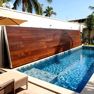 Copertura Pieghevole Scorrevole per Piscina Water Crown - Facile da Riporre e Installare, Copertura di Sicurezza Pieghevole per <span class=keywords><strong>Piscine</strong></span> di Ville - Product Image 3