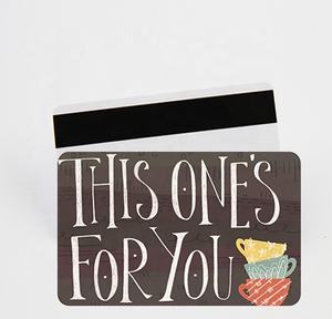 Carta PVC Magnetica Stampabile su Due Lati Personalizzabile OEM/ODM, Carta ID Dipendente/Carta <span class=keywords><strong>Regalo</strong></span> Nera di Alta Qualità - Product Image 4