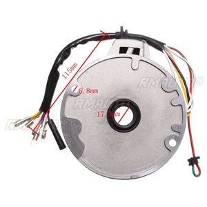 Faisceau de câblage électrique complet avec bobine CDI, redresseur et interrupteur d'allumage pour moto tout-terrain 50-125cc à démarrage au pied - Product Image 6