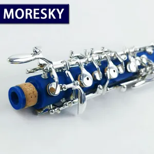 MORESKY Oboe bleu ABS Clé Do Style semi-automatique Cupronickel Nickelé S15 - Product Image 4