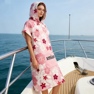 Toalla con Capucha de Algodón Personalizada de Secado Rápido, Tejida y Ecológica, Multiusos <span class=keywords><strong>para</strong></span> el Hogar, <span class=keywords><strong>la</strong></span> Playa, <span class=keywords><strong>la</strong></span> Piscina y el Gimnasio - Product Image 1