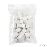 TAMAX NAT063 Ensemble d'éponges carrées pour nail art, pinceaux dégradés pour ongles, conception de vernis gel, stylo de préhension en plastique + silicone, manucure, sac OPP