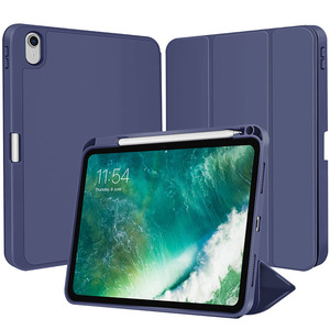Chống sốc TPU bầu không khí đơn giản trường hợp máy tính bảng cho iPad Pro 11 <span class=keywords><strong>5</strong></span> không khí <span class=keywords><strong>6</strong></span> 2024 đứng video chủ Trường hợp với khe cắm bút - Product Image 3