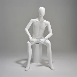 Mannequin masculin réaliste en plastique blanc de plein corps de Chrome hommes sucettes modèle de vêtements masculins de Mannequin musclé - Product Image 6