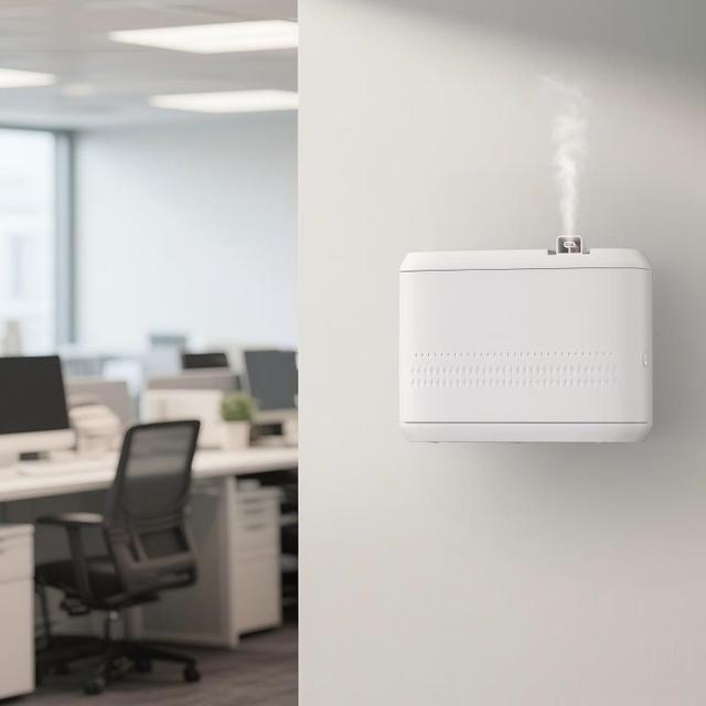 SCENTA OEM Aroma Diffuer Electric Essential Oil Diffuser Waterless Wall Mounted Commercial HVAC Air Scent Machine for Hotel Home