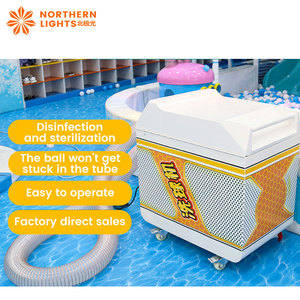 Aspirazione automatica lavaggio plastica macchina per la pulizia della sfera 15000 pezzi all'ora grande acqua della piscina lavaggio della sfera dell'oceano - Product Image 1