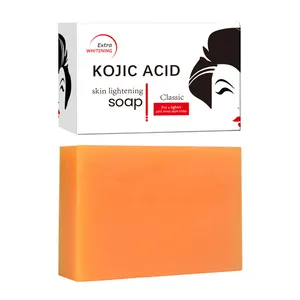 2024 Best Selling Private Label Savon Kojic Acid Soap Kojic Acid Dipalmitate Kojic Acid Dark Spot Remover Soap Bars With Vitami