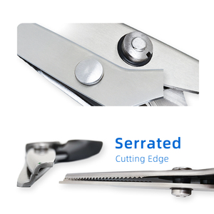 Ciseaux Zig Zag élégants pour perruque de dentelle et artisanat coupe papier cisaillement tailleur Zigzag coupe dentelle ciseaux - Product Image 5