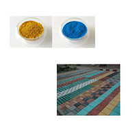 Pigmen Anorganik Merah Besi Kuning Oksida Warna Hitam untuk Jalan Aspal
