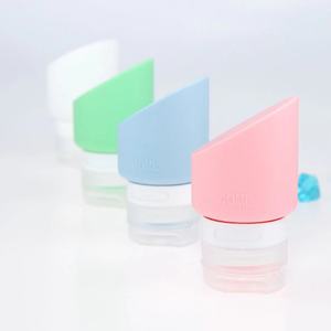 Hot sale Silicone Travel Bottle Travel Container Empty Hand <strong>Sinitizer</strong> Silicone Travel Bottle Set - Product Image 5