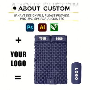 Hot Sale TPU <b>Camping</b> Sleeping Pads Outdoor <b>Double</b> Pad Portable <b>Mat</b> with Custom Logo - Product Image 2