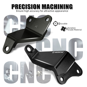 NICECNC pour Yamaha <span class=keywords><strong>Raptor</strong></span> <span class=keywords><strong>700</strong></span>/R/RSE Support de fixation du <span class=keywords><strong>moteur</strong></span> Kit de protection ATV pour Yamaha <span class=keywords><strong>Raptor</strong></span> 700R 2008 # 1S3-21316-10-00 - Product Image 5