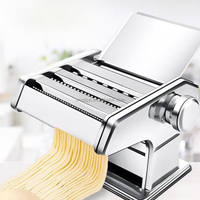 Machine à pâtes et à nouilles ramen commerciale 220V, machine à découper et à rouler les enveloppes de pain cuit à la vapeur
