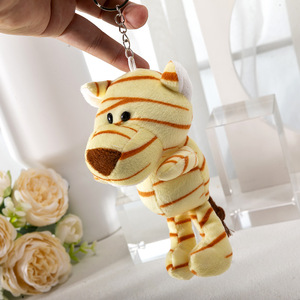 All'ingrosso del fumetto del confortatore del pendente dell'elefante del cotone PP ha lavato la tecnica della piccola bambola del giocattolo della peluche zaino portachiavi dell'automobile Cross Border - Product Image 6