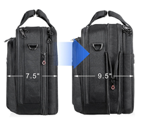 RAYLON – Nouvelle sacoche d'affaires portable unisexe en tissu Oxford, grande capacité, avec logo personnalisé, étanche, pour ordinateur portable
