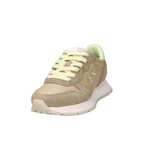 Sun68 Women's Sneakers Beige White <b>Pink</b> 3 Cm Heel Flat <b>Shoes</b> Size 36 37 38 39 40 41 42 - Product Image 3