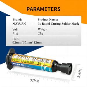 Mayuan <span class=keywords><strong>MY</strong></span> 310 PCB de curado rápido Nano soldadura enmascaramiento UV Tinta fotosensible para reparación de retrabajo de teléfono - Product Image 5