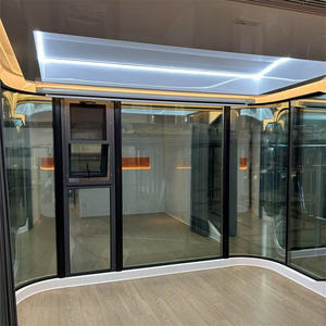 Contenedor de acero prefabricado de lujo Nueva cabina de cápsula espacial móvil comercial Impermeable Villa China Hotel Oficina - Product Image 3