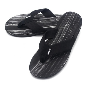 Sandales de plage à soutien de la voûte plantaire, tongs imprimées, pantoufles en <span class=keywords><strong>bois</strong></span>, été, toile, semelle souple en EVA TPR, décontractées, pour homme, tissu en coton, CN;FUJ - Product Image 4