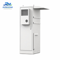 Système de stockage d'énergie commercial BESS 50 kW 100 kWh, armoire de batterie LiFePO4 51,2 V 314 Ah 280 Ah avec système d'extinction d'incendie intégré pour usine