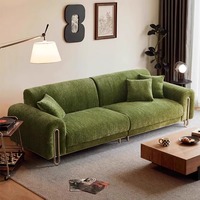 Ensemble de canapés Timberight pour salon moderne avec fonctions inclinables, pour la maison, l'hôtel, le centre commercial et l'entrepôt
