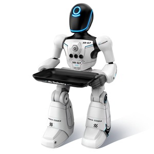 Robot télécommandé programmable par IA, commande vocale, compagnon interactif pour l'éducation précoce et livraison de repas - Product Image 1
