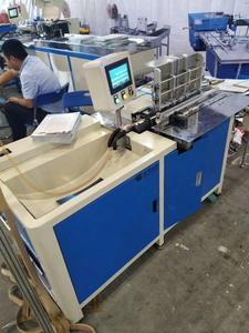 Máquina automática formadora de alambre de doble <span class=keywords><strong>bucle</strong></span> Maquinaria formadora de alambre <span class=keywords><strong>en</strong></span> espiral de doble anillo Máquina para <span class=keywords><strong>hacer</strong></span> Alambre de encuadernación - Product Image 5