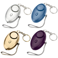 Alarme personnelle portable d'urgence pour la défense personnelle, porte-clés anti-agression et anti-viol