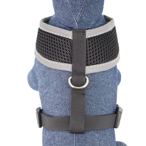 Diskon besar jenis rompi harnes hewan peliharaan jaring bersirkulasi tali traksi anjing kucing peliharaan kerah kucing hewan peliharaan dada belakang - Product Image 6