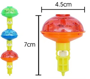 Sản phẩm mới nhấp nháy đồ chơi ánh sáng lên con quay hồi chuyển quay đầu Đồ chơi dragline ánh sáng Con quay hồi chuyển cho trẻ em - Product Image 2