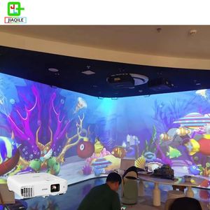 เครื่องฉายภาพอินเทอร์แอคทีฟความละเอียดสูง รุ่น LP-P020 สำหรับการฉายภาพ 3 มิติ เกมวาดภาพมหัศจรรย์ รองรับการเล่นหลายคน เหมาะสำหรับเด็กและการช้อปปิ้ง - Product Image 3