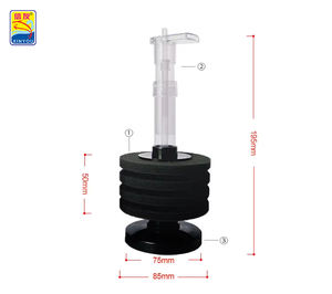 XINYOU XY-2870 Filtro Biologico in Spugna Plastica Durevole ed Ecologico per Pesci <span class=keywords><strong>Betta</strong></span> e Pesci Svedesi, per Uso Esterno e da Scrivania - Product Image 2