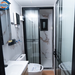 Casas Contenedor Modulares Expandibles WinFair <span class=keywords><strong>de</strong></span> 20 Pies y 2 Dormitorios, Casas <span class=keywords><strong>Prefabricadas</strong></span> con Baño <span class=keywords><strong>de</strong></span> China para <span class=keywords><strong>Alquiler</strong></span> Vacacional - Product Image 5