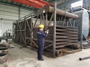 דוד שמן תרמי אופקי YLW - מבער רב-דלק לקש חקלאי/פחם/כדורי ביומסה - Product Image 2