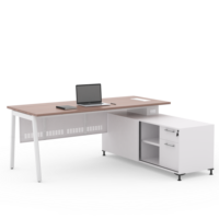 Nouveau mobilier moderne Bureau de direction en acier Poste de travail Nouveau poste de travail industriel Meilleur bureau 2025