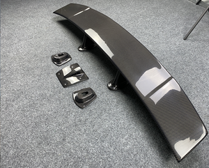 Aile de becquet en Fiber de carbone sèche de Style V à haute brillance pour Lamborghini Huracan Lp610 Lp580 <span class=keywords><strong>Gallardo</strong></span> becquet de voiture - Product Image 4