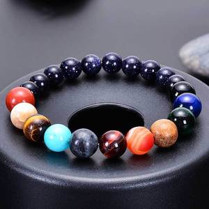 <span class=keywords><strong>Pulsera</strong></span> <span class=keywords><strong>de</strong></span> piedras preciosas planetarias para mujeres y hombres, joyería hecha a mano, cristal curativo, energía, universo, Yoga, <span class=keywords><strong>pulsera</strong></span> <span class=keywords><strong>de</strong></span> Chakra Solar - Product Image 4
