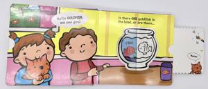 <span class=keywords><strong>Libro</strong></span> Deslizante de Empujar y Tirar para Niños, <span class=keywords><strong>Libro</strong></span> Educativo Interactivo en 3D para Niños - Product Image 5